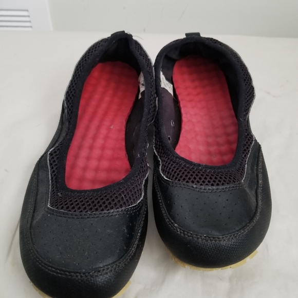 The North Face flats camp ballet black leather sz 9 - Picture 5 of 5